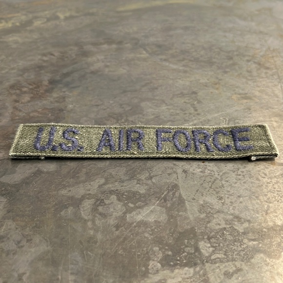 U.S. AIR FORCE embroidered tape patch - Vintage - Picture 7 of 10
